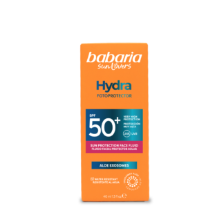 Babaria Hydra Fotoprotector Fluido Protector Facial SPF50+ 40ml