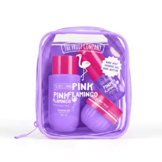 Fruit Company Travel Set Pink Flamingo