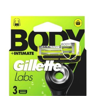 Gillette Labs Body Recambio 3 Unidades