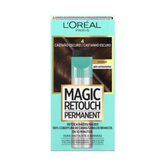 Loreal Magic Retouch Permanent Retoca Raíces Color 04 Castaño Oscuro