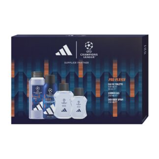 Adidas Uefa Champions League Estuche Regalo 4 Piezas