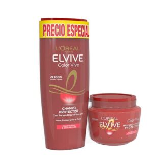 Elvive Pack Color Vive Champú + Mascarilla