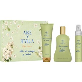 Aire de Sevilla Flor de Naranjo y Nardo Estuche 3 Piezas
